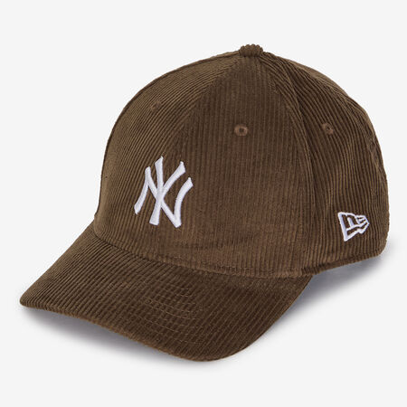 NEW ERA 9FORTY NY MCROWN CORD MARRÓN/BLANCO HOMBRE