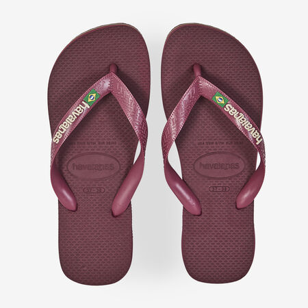 HAVAIANAS BRASIL LOGO BURDEOS MUJER