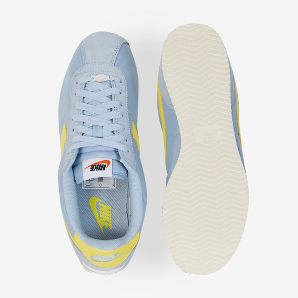 NIKE CORTEZ NYLON AZUL/AMARILLO CORDONES HOMBRE