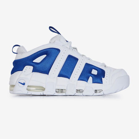 NIKE AIR MORE UPTEMPO LOW BLANCO/AZUL HOMBRE