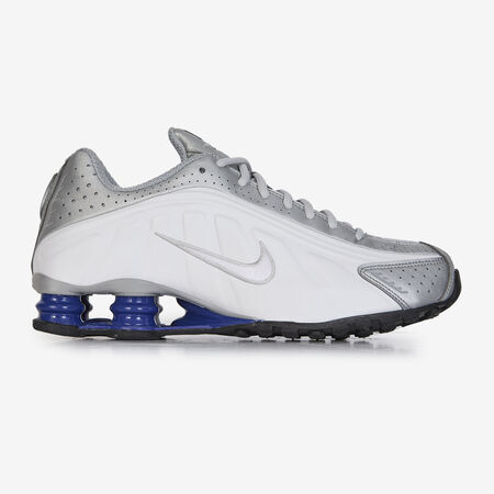 NIKE shox SHOX R4 BLANCO/PLATEADO HOMBRE
