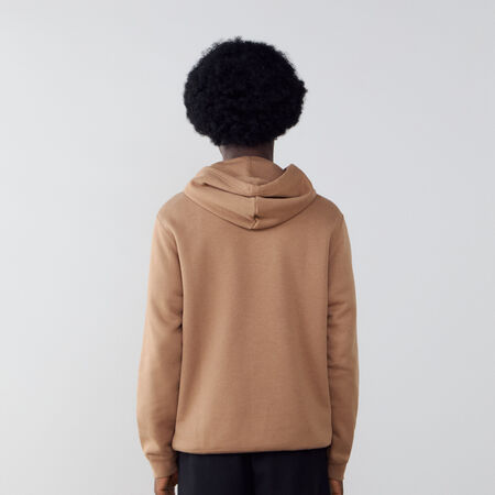 CONVERSE HOODIE EMBROIDERED STAR MARRÓN/BLANCO HOMBRE