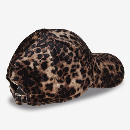 NEW ERA 9FORTY WOMEN NY LEO VELOUR MARRÓN/BEIGE MUJER