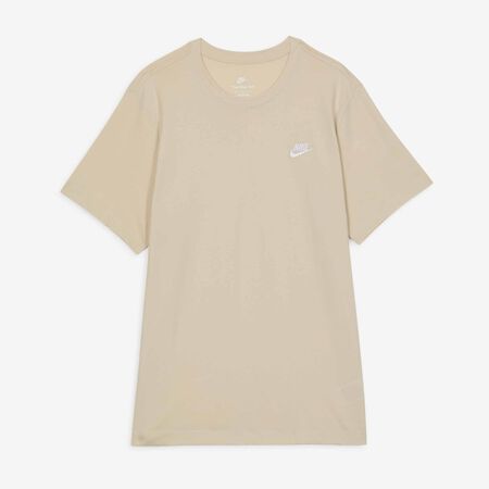NIKE TEE SHIRT CLUB BEIGE/BLANCO HOMBRE