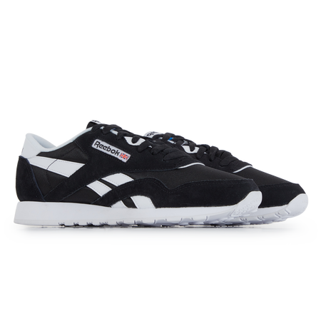 REEBOK classic nylon CLASSIC NYLON NOIR/BLANC HOMBRE