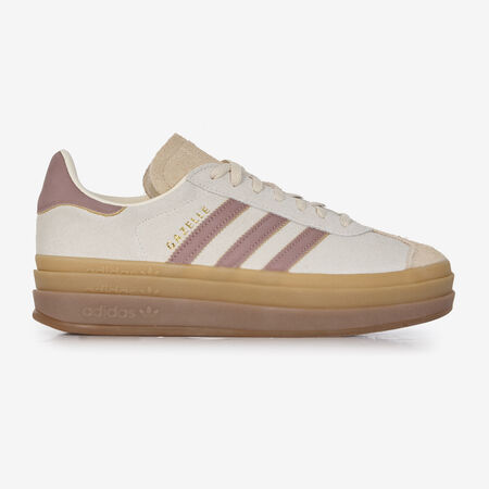 ADIDAS ORIGINALS gazelle GAZELLE BOLD BEIGE/ROSA MUJER