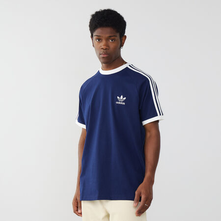 ADIDAS ORIGINALS TEE SHIRT 3 STRIPES AZUL MARINO/BLANCO HOMBRE