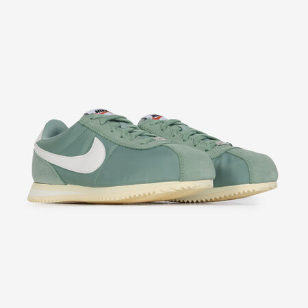 NIKE CORTEZ NYLON VERDE/BLANCO JUNIOR