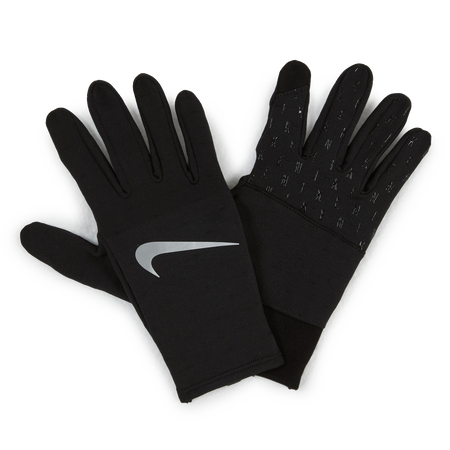 NIKE GLOVES SPHERE RUN 4.0 NEGRO/PLATEADO MIXTO