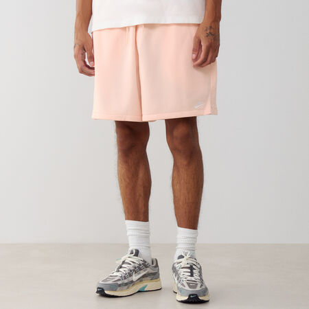 NIKE SHORT CLUB FLEECE FLOW ROSA/BLANCO HOMBRE