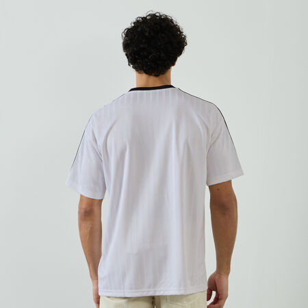 ADIDAS ORIGINALS TEE SHIRT JERSEY 3 STRIPES BLANCO HOMBRE