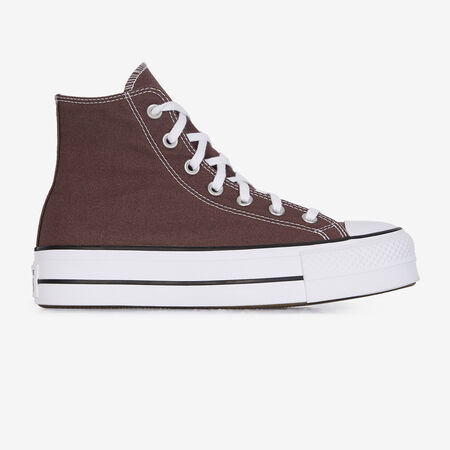 CONVERSE chuck taylor all star CHUCK TAYLOR ALL STAR LIFT HI MARRÓN MUJER