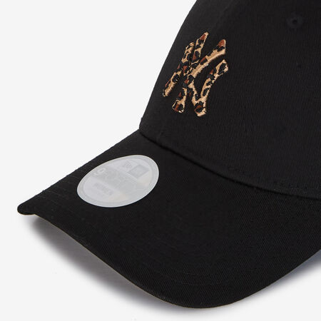 NEW ERA 9FORTY WOMEN NY LEO INFIL NEGRO MUJER