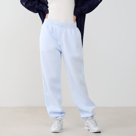 NIKE PANT JOGGER PHOENIX OS AZUL/BLANCO MUJER