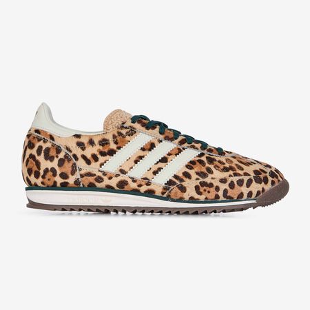 ADIDAS ORIGINALS sl 72 SL 72 OG LEOPARD PONY HAIR BEIGE/NEGRO MUJER