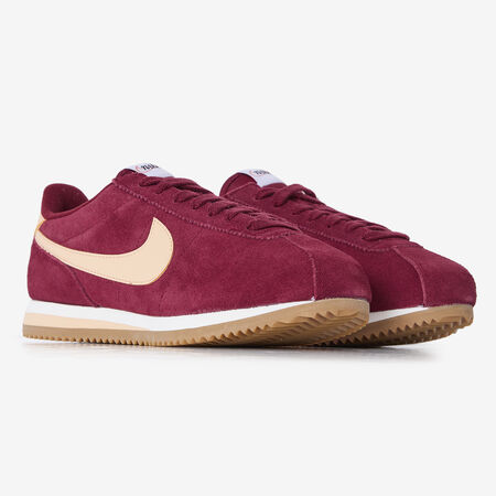 NIKE cortez CORTEZ SUEDE BURDEOS/ROSA MUJER