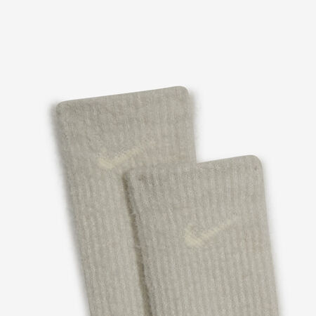 NIKE CHAUSSETTES X2 CREW CUSH BEIGE/ROSA HOMBRE