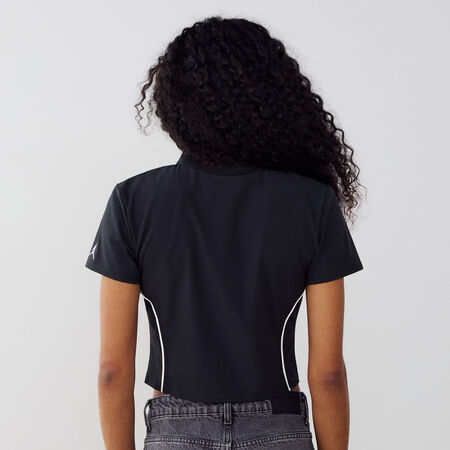 JORDAN TOP FZ GFX 23 NEGRO/BLANCO MUJER