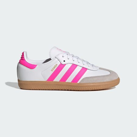 ADIDAS ORIGINALS samba SAMBA OG BLANCO/ROSA JUNIOR