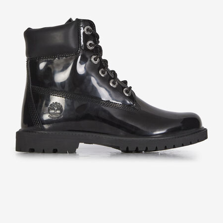 TIMBERLAND 6 INCH  PATENT NEGRO MUJER