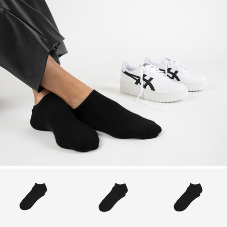 COURIR PACK CHAUSSETTES INVISIBLES COURIR X3 NOIR MIXTO