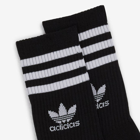 ADIDAS ORIGINALS CHAUSSETTES X3 MID CUT CREW TREFOIL BLANCO/NEGRO MIXTO