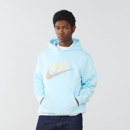 NIKE HOODIE CLUB BBB FTRA BLEU/BLANC HOMBRE