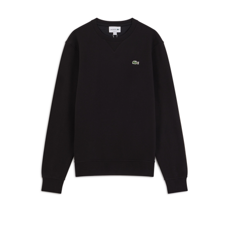 LACOSTE SWEAT CREW CLASSIC LOGO NEGRO HOMBRE