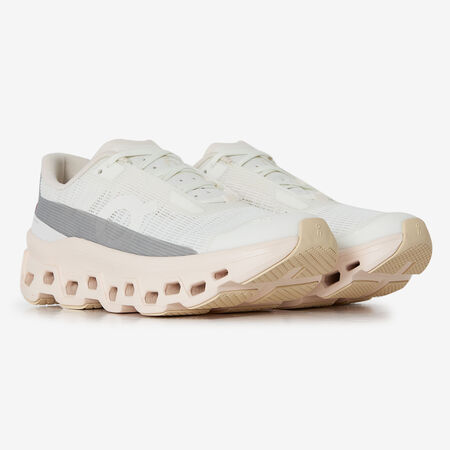 ON RUNNING CLOUDMONSTER VOID BEIGE/ROSA MUJER