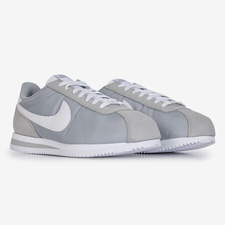 NIKE CORTEZ NYLON GRIS/BLANCO HOMBRE