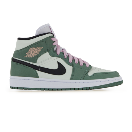 JORDAN jordan AIR JORDAN 1 MID VERDE MUJER