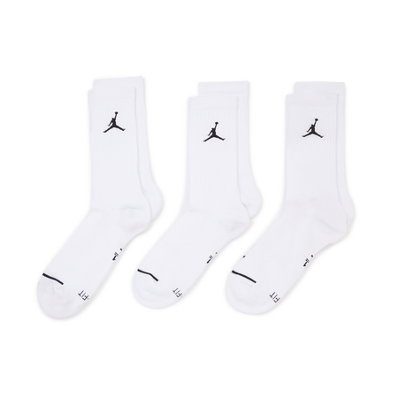 JORDAN CHAUSSETTES X3 CREW JUMPMAN BLANCO/NEGRO HOMBRE