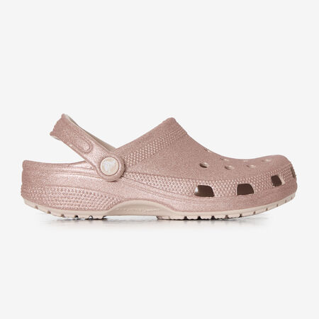 CROCS CLASSIC CLOG GLITTER ROSA MUJER