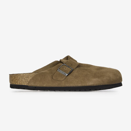 BIRKENSTOCK boston BOSTON SUEDE DARK TEA MARRÓN HOMBRE
