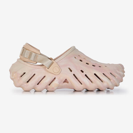 CROCS ECHO CLOG BEIGE/ROSA MUJER