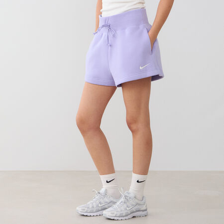 NIKE SHORT PHOENIX ESSENTIAL MORADO/BLANCO MUJER