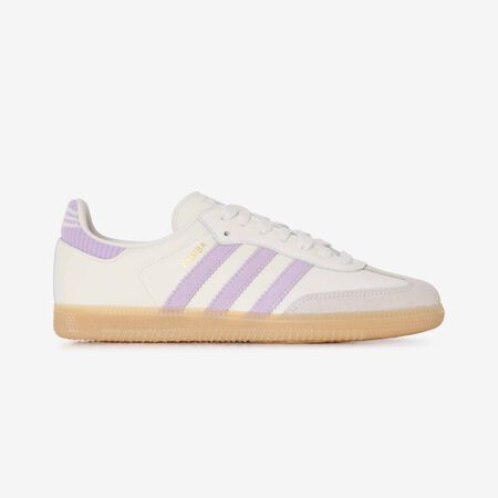 ADIDAS ORIGINALS samba SAMBA OG KNIT BLANCO/LILA JUNIOR