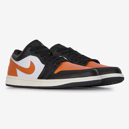 JORDAN AIR JORDAN 1 LOW BLANCO/NARANJA HOMBRE