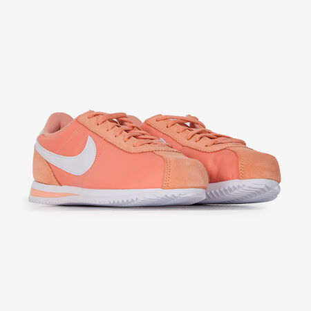 NIKE CORTEZ NYLON NARANJA/BLANCO JUNIOR
