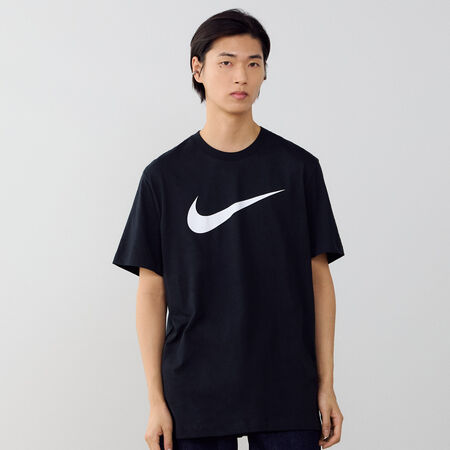 NIKE TEE SHIRT SWOOSH NEGRO/BLANCO HOMBRE
