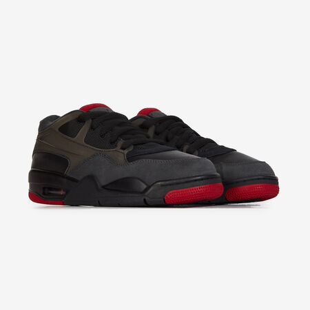 JORDAN JORDAN 4 RM NEGRO/ROJO JUNIOR