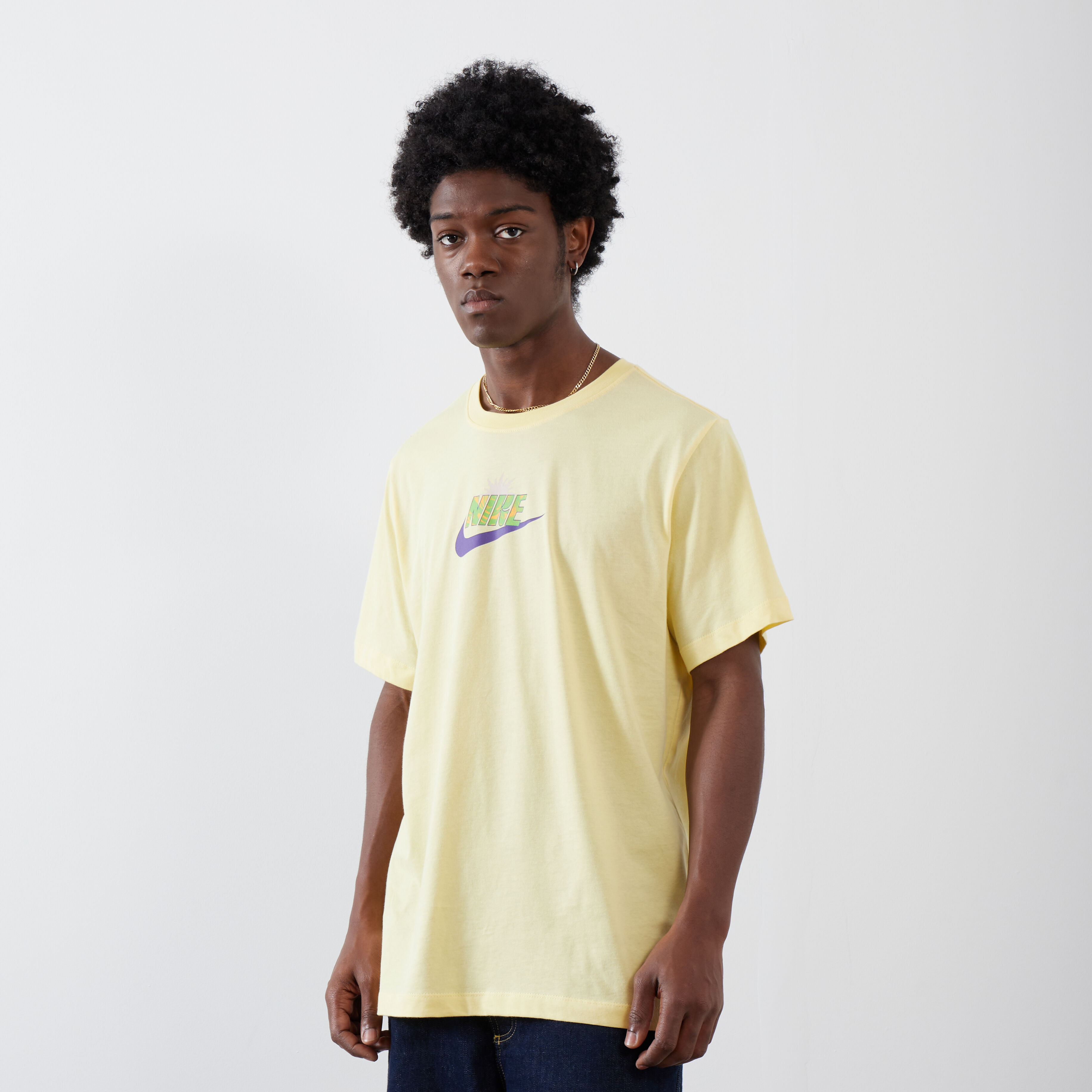 Camiseta nike amarilla hombre top