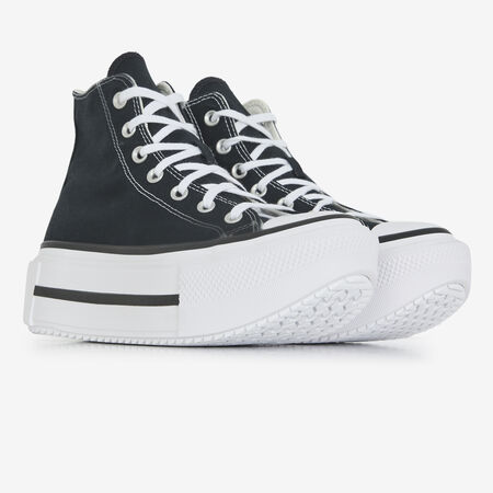 CONVERSE DOUBLE STACK NEGRO MUJER