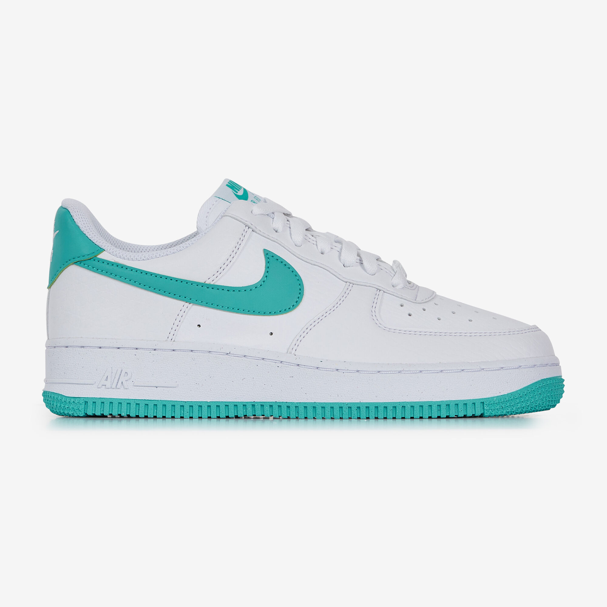 NIKE AIR FORCE 1 LOW BLANCO AZUL CORDONES MUJER Courir.es