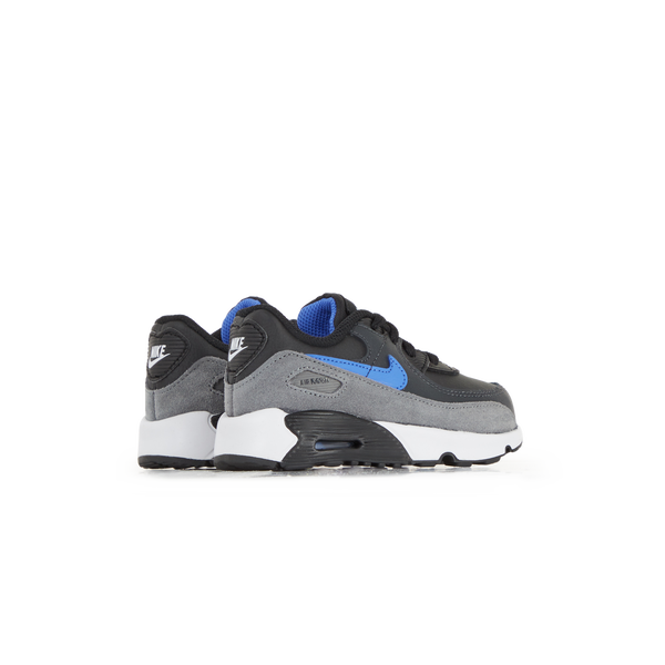 bebida Búho Aguanieve NIKE AIR MAX 90 LEATHER NEGRO/AZUL/GRIS | Courir.es
