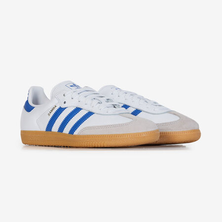 ADIDAS ORIGINALS samba SAMBA OG BLANCO/AZUL JUNIOR