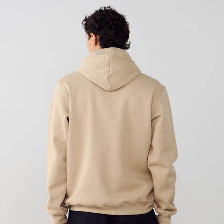 ADIDAS ORIGINALS HOODIE ESSENTIAL TREFOIL BEIGE HOMBRE