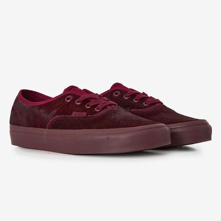 VANS authentic AUTHENTIC PONY HAIR BURDEOS MUJER