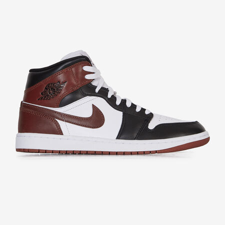 JORDAN air jordan 1 AIR JORDAN 1 MID BLANCO/MARRÓN HOMBRE