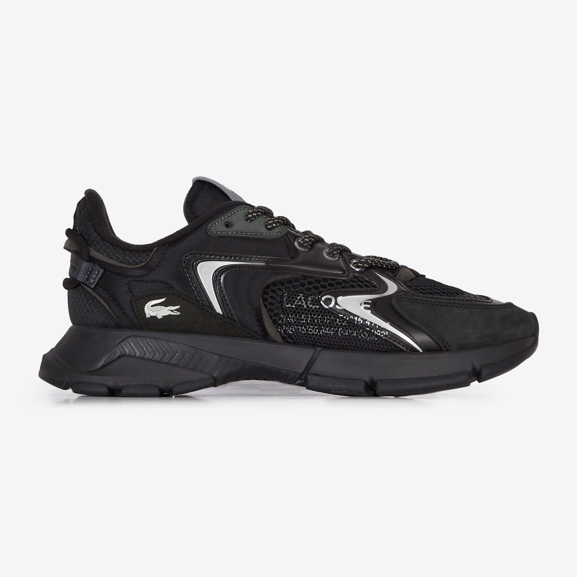 LACOSTE L003 NEO RIPSTOP NEGRO - CORDONES HOMBRE | Courir.es